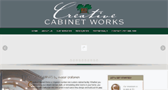 Desktop Screenshot of cabinetworksva.com